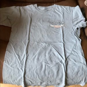 Salt Life T-Shirt Blue/Grey Short Sleeve Adult Small